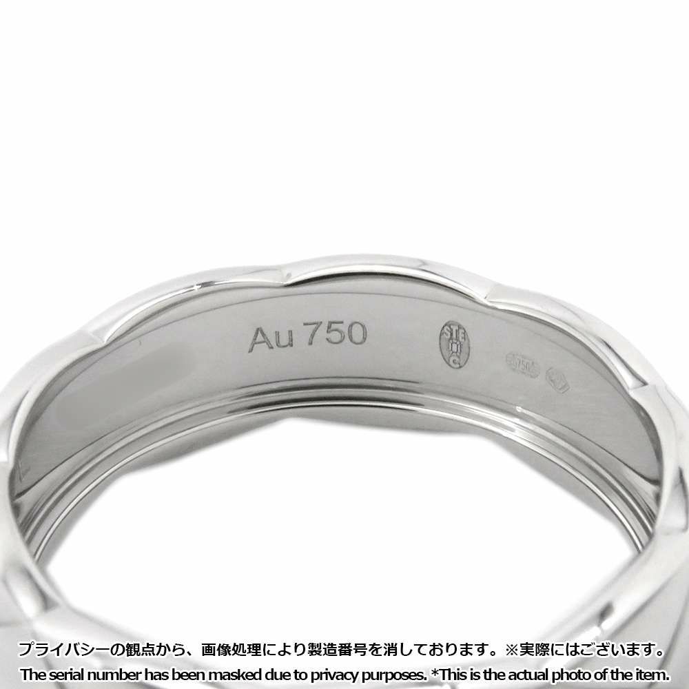 シャネル リング ココ クラッシュ コレクション リング ミディアム K18WGホワイトゴールド サイズ59 J10570 CHANEL 指輪 ジュエリー