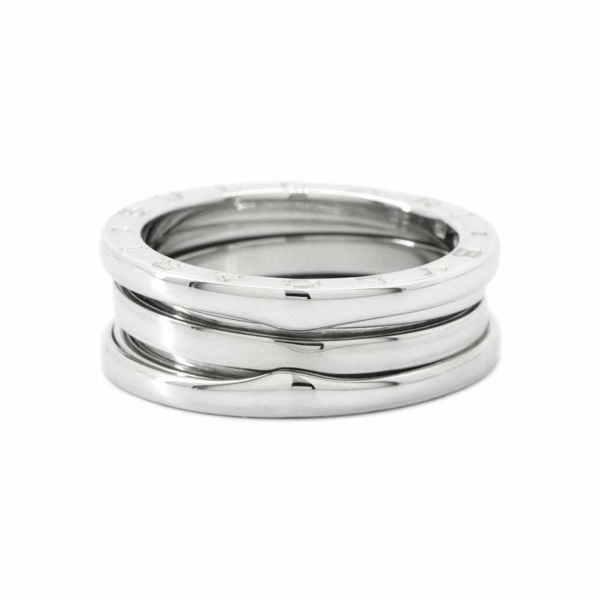 ブルガリ リング ビーゼロワン B-zero1 2バンド K18WGホワイトゴールド リングサイズ55 指輪 ジュエリー