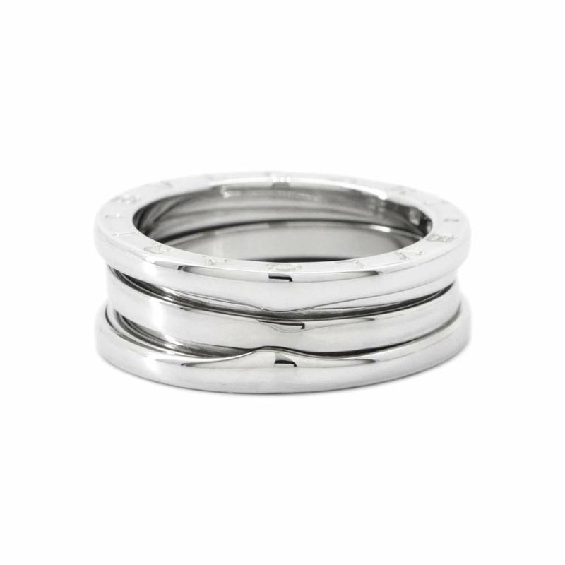 ブルガリ リング ビーゼロワン B-zero1 2バンド K18WGホワイトゴールド リングサイズ55 指輪 ジュエリー