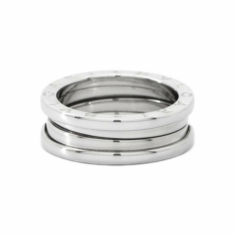 ブルガリ リング ビーゼロワン B-zero1 2バンド K18WGホワイトゴールド リングサイズ55 指輪 ジュエリー