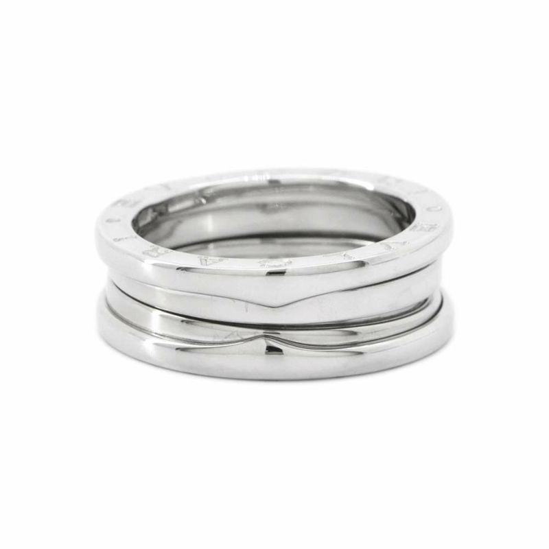 ブルガリ リング ビーゼロワン B-zero1 2バンド K18WGホワイトゴールド リングサイズ55 指輪 ジュエリー