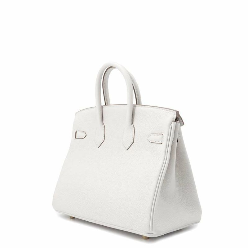 エルメス バーキン25 グリスペール/ゴールド金具 トゴ W刻印 HERMES Birkin ハンドバッグ