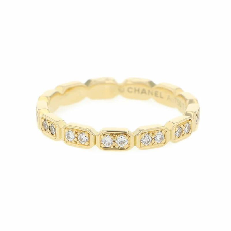シャネル リング プルミエール プロメス フルエタニティ ダイヤモンド K18YG リングサイズ47 J4133 CHANEL 指輪
