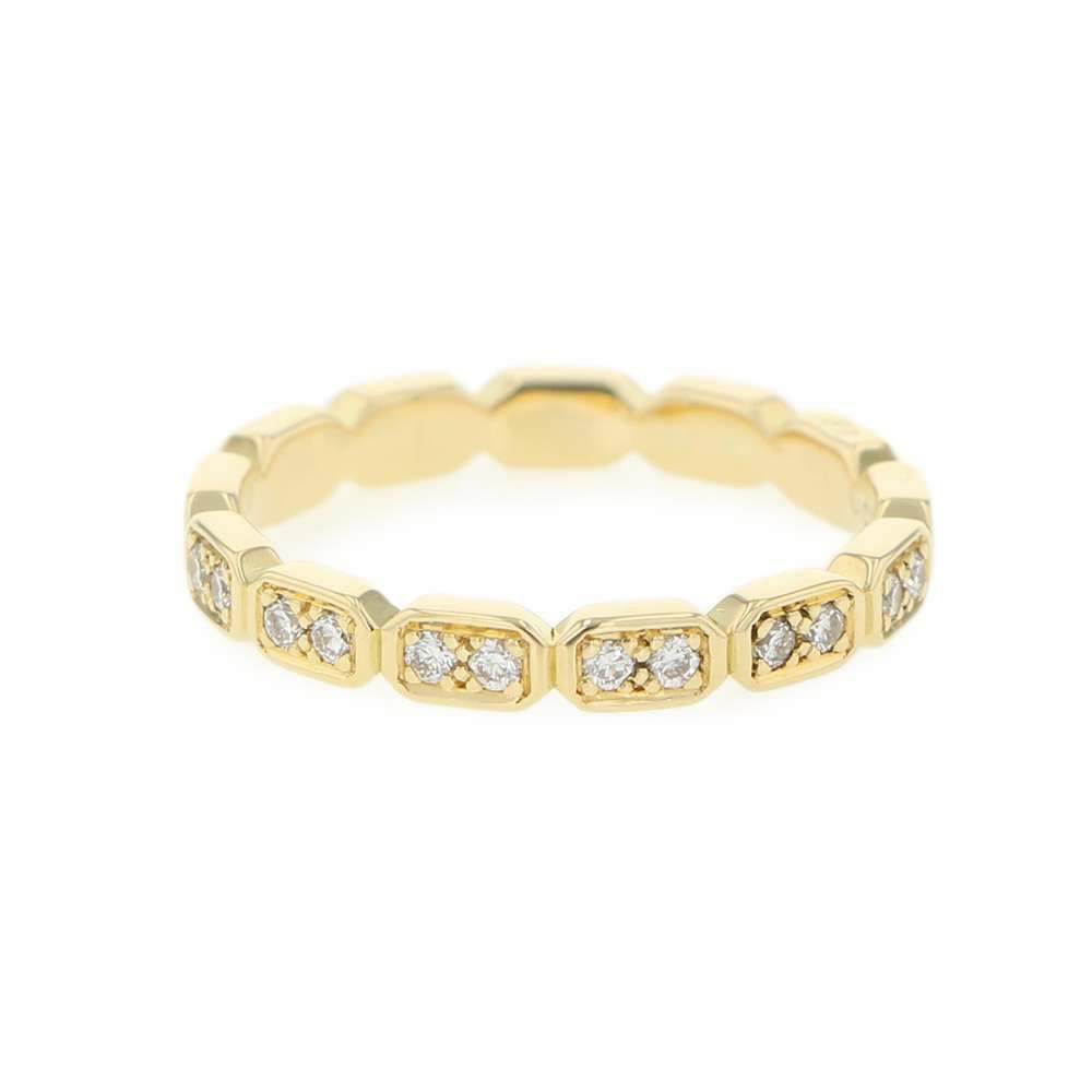 シャネル リング プルミエール プロメス フルエタニティ ダイヤモンド K18YG リングサイズ47 J4133 CHANEL 指輪