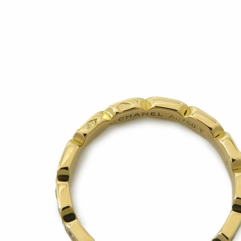 シャネル リング プルミエール プロメス フルエタニティ ダイヤモンド K18YG リングサイズ47 J4133 CHANEL 指輪