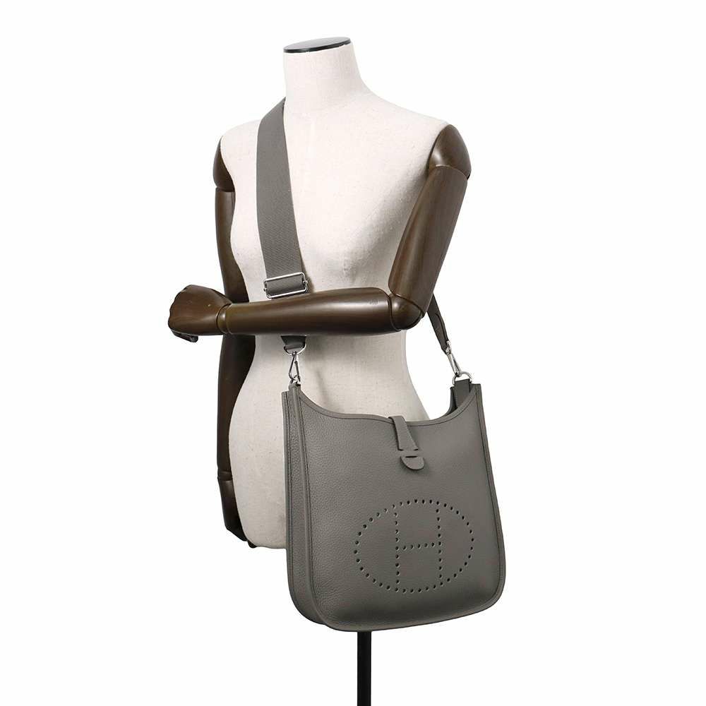 エルメス ショルダーバッグ エブリン3 PM グリメイヤー/シルバー金具 トリヨンクレマンス W刻印