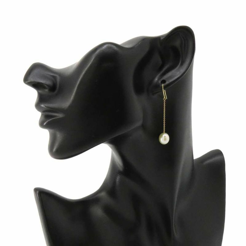 ティファニー ピアス エルサ ペレッティ バイヤザード チェーン ピアス パール K18YG 60926905 Tiffany&Co. ジュエリー