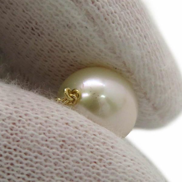 ティファニー ピアス エルサ ペレッティ バイヤザード チェーン ピアス パール K18YG 60926905 Tiffany&Co. ジュエリー