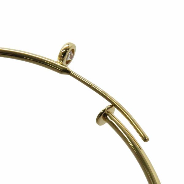 ティファニー ピアス エルサ ペレッティ フープ ピアス ミディアム ダイヤモンド 計0.10ct K18YG 60018046 Tiffany&Co.