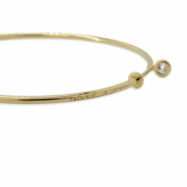 ティファニー ピアス エルサ ペレッティ フープ ピアス ミディアム ダイヤモンド 計0.10ct K18YG 60018046 Tiffany&Co.
