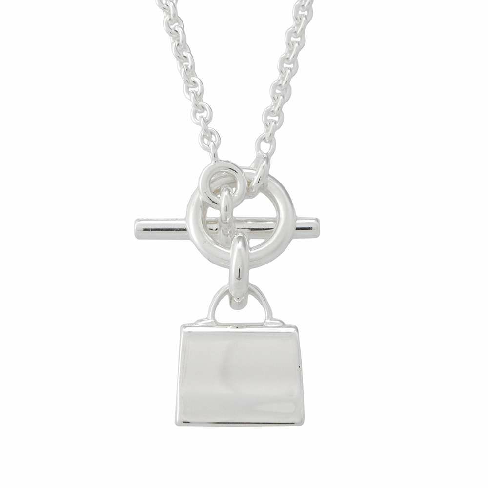 エルメス ネックレス アミュレット ケリー SV925シルバー HERMES ジュエリー ペンダント