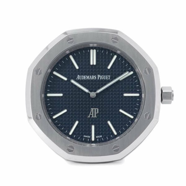 オーデマピゲ ロイヤルオーク テーブルクロック 50周年記 世界限定2250本 ブルー文字盤 置時計