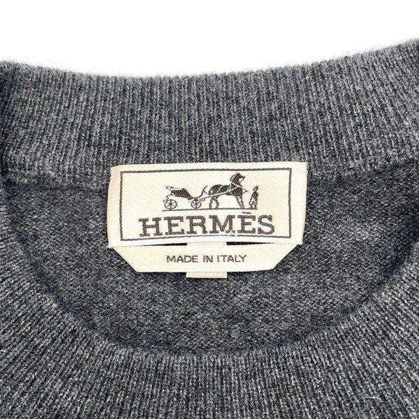 エルメス セーター ロングスリーブ カシミヤ メンズサイズXL HERMES トップス