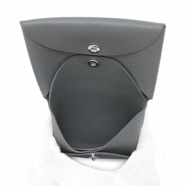 エルメス コインケース カルヴィ デュオ アルドワーズ/シルバー金具 エプソン W刻印