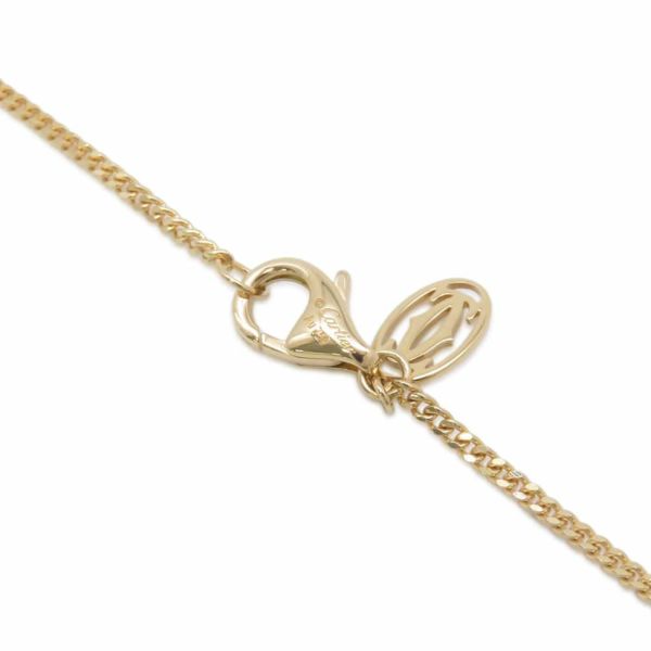 カルティエ ネックレス トリニティ クッション ペンダント セミパヴェ ダイヤ 54P 計0.39ct K18YG/K18PG/K18WG Cartier N7424481