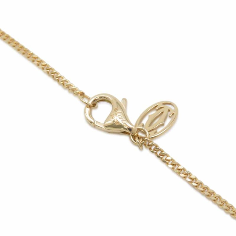 カルティエ ネックレス トリニティ クッション ペンダント セミパヴェ ダイヤ 54P 計0.39ct K18YG/K18PG/K18WG Cartier N7424481