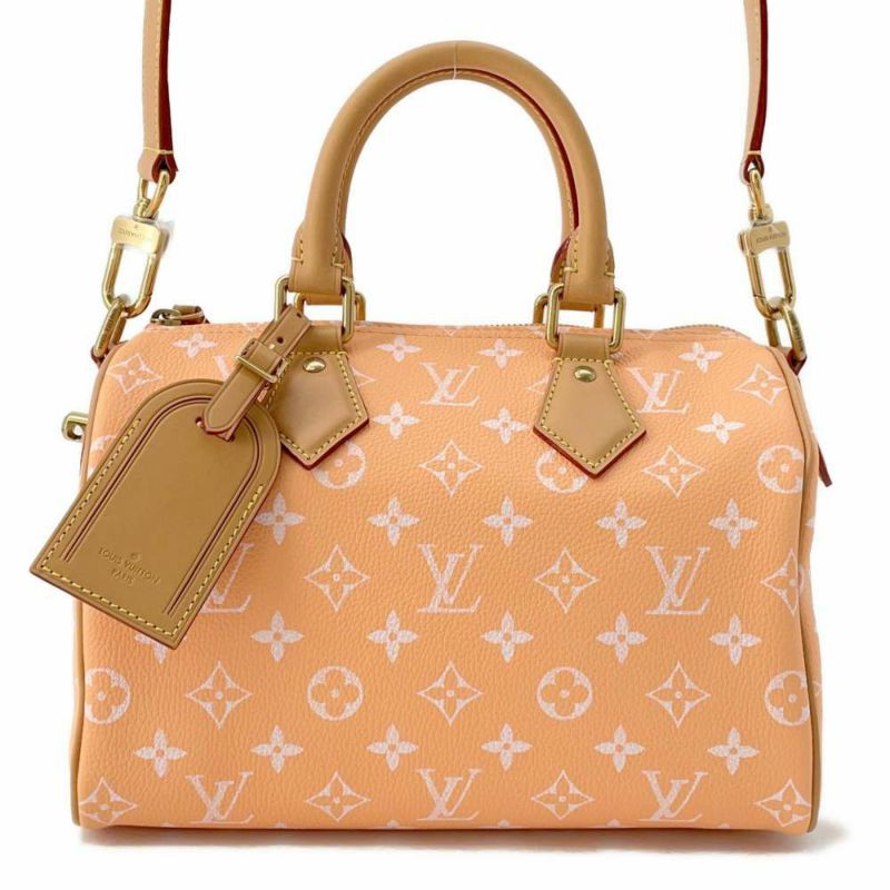 ルイヴィトン 2wayショルダーバッグ  モノグラム・サマーピーチ スピーディ P9 バンドリエール M13912 ミニボストン