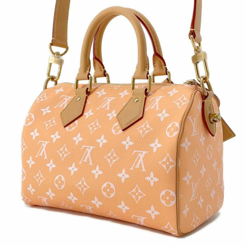 ルイヴィトン 2wayショルダーバッグ  モノグラム・サマーピーチ スピーディ P9 バンドリエール M13912 ミニボストン
