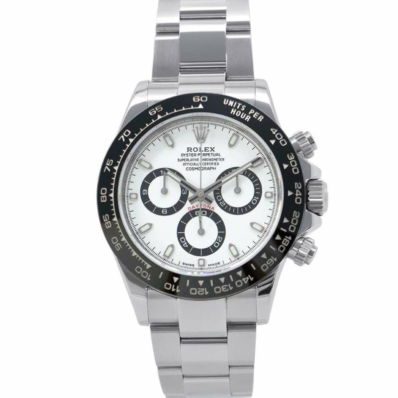 ロレックス コスモグラフ デイトナ ランダムシリアル ルーレット 116500LN ROLEX 腕時計 白文字盤
