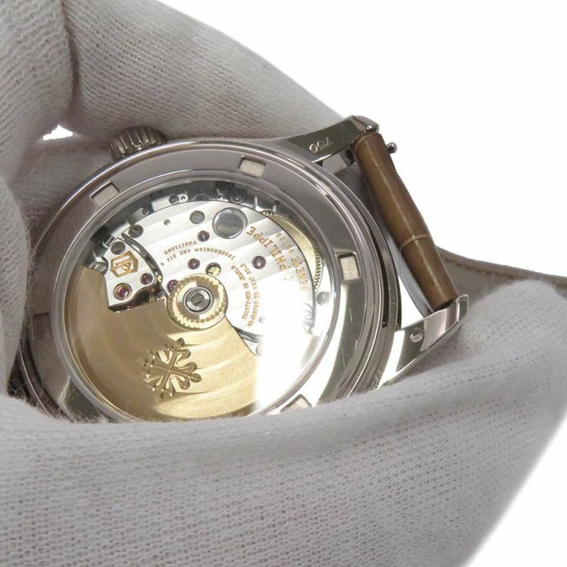 パテックフィリップ コンプリケーション アニュアルカレンダー ムーンフェイズ PATEK PHILIPPE アイボリー文字盤