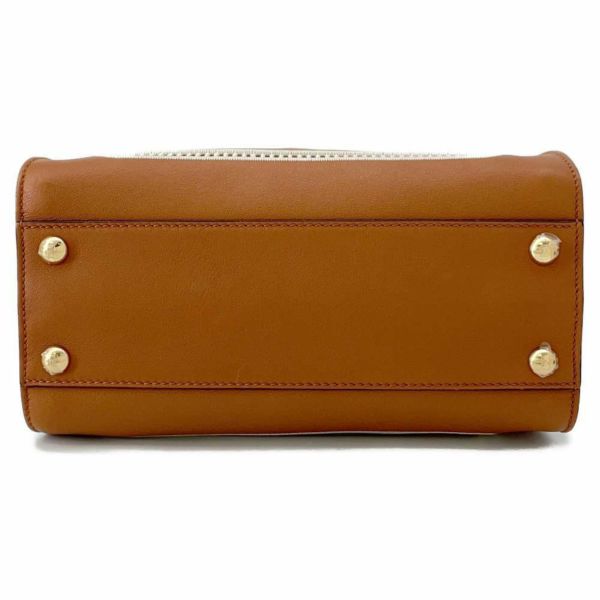 フェンディ ハンドバッグ ミニ ピーカブー レザー 8BN244 FENDI バッグ 2wayショルダーバッグ