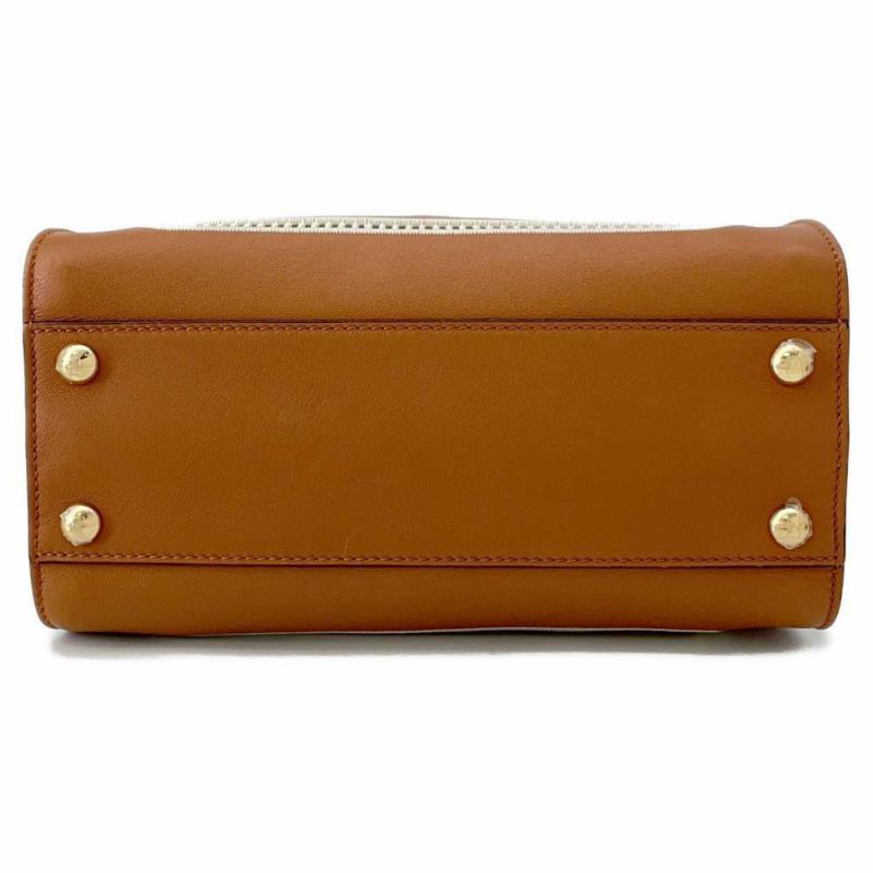 フェンディ ハンドバッグ ミニ ピーカブー レザー 8BN244 FENDI バッグ 2wayショルダーバッグ