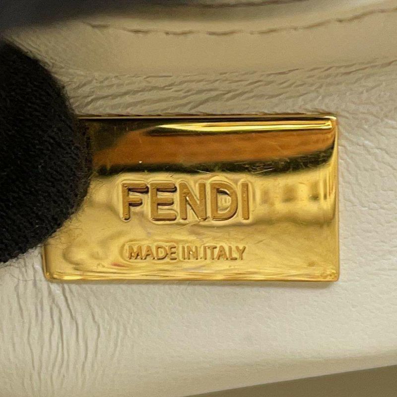 フェンディ ハンドバッグ ミニ ピーカブー レザー 8BN244 FENDI バッグ 2wayショルダーバッグ