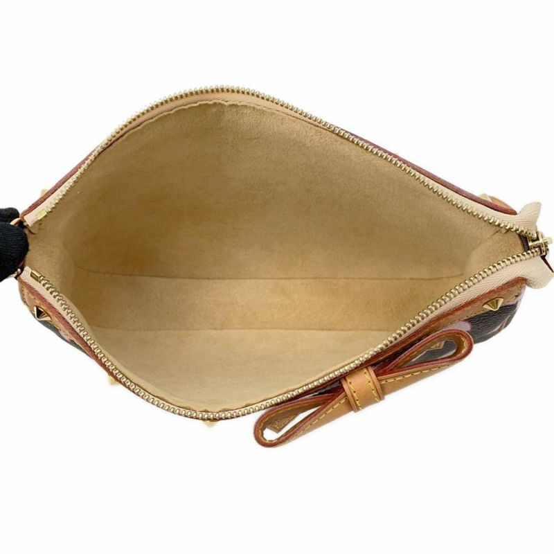 ルイヴィトン ハンドバッグ モノグラム チェリーブロッサム ポシェット・アクセソワール M92006  ポーチ 村上隆