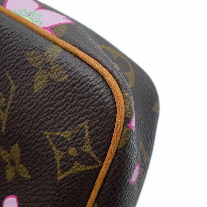 ルイヴィトン ハンドバッグ モノグラム チェリーブロッサム ポシェット・アクセソワール M92006  ポーチ 村上隆