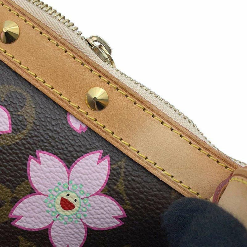 ルイヴィトン ハンドバッグ モノグラム チェリーブロッサム ポシェット・アクセソワール M92006  ポーチ 村上隆