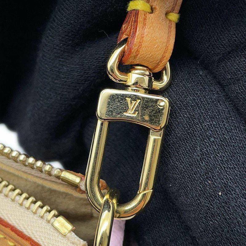 ルイヴィトン ハンドバッグ モノグラム チェリーブロッサム ポシェット・アクセソワール M92006  ポーチ 村上隆