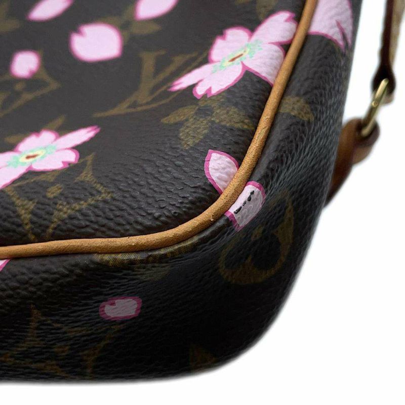 ルイヴィトン ハンドバッグ モノグラム チェリーブロッサム ポシェット・アクセソワール M92006  ポーチ 村上隆