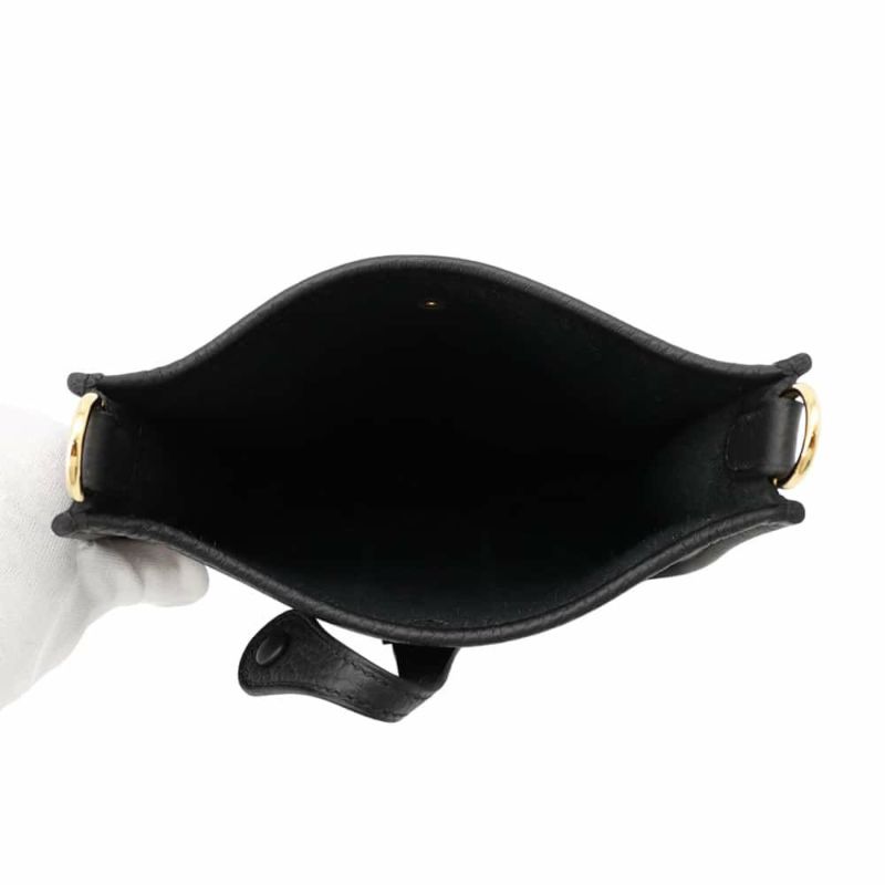 エルメス エブリンTPM アマゾン ブラック/ゴールド金具 トリヨンクレマンス K刻印 黒