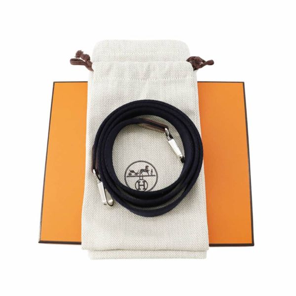 エルメス エブリンTPM アマゾン エトゥープ/ブルーインディゴ/シルバー金具 トリヨンクレマンス W刻印