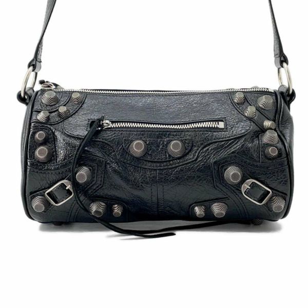 バレンシアガ ショルダーバッグ ルカゴール シリンダー レザー 771716 BALENCIAGA バッグ 黒