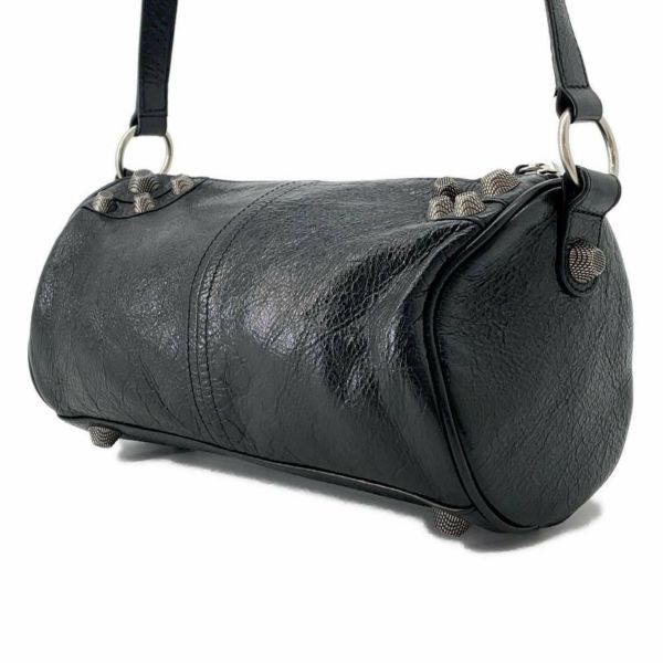 バレンシアガ ショルダーバッグ ルカゴール シリンダー レザー 771716 BALENCIAGA バッグ 黒
