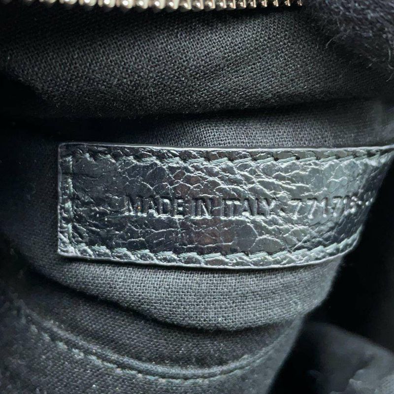 バレンシアガ ショルダーバッグ ルカゴール シリンダー レザー 771716 BALENCIAGA バッグ 黒