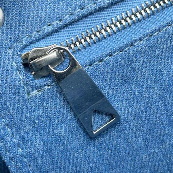 ボッテガヴェネタ ショルダーバッグ マキシイントレチャート カセット デニム 710188 BOTTEGA VENETA