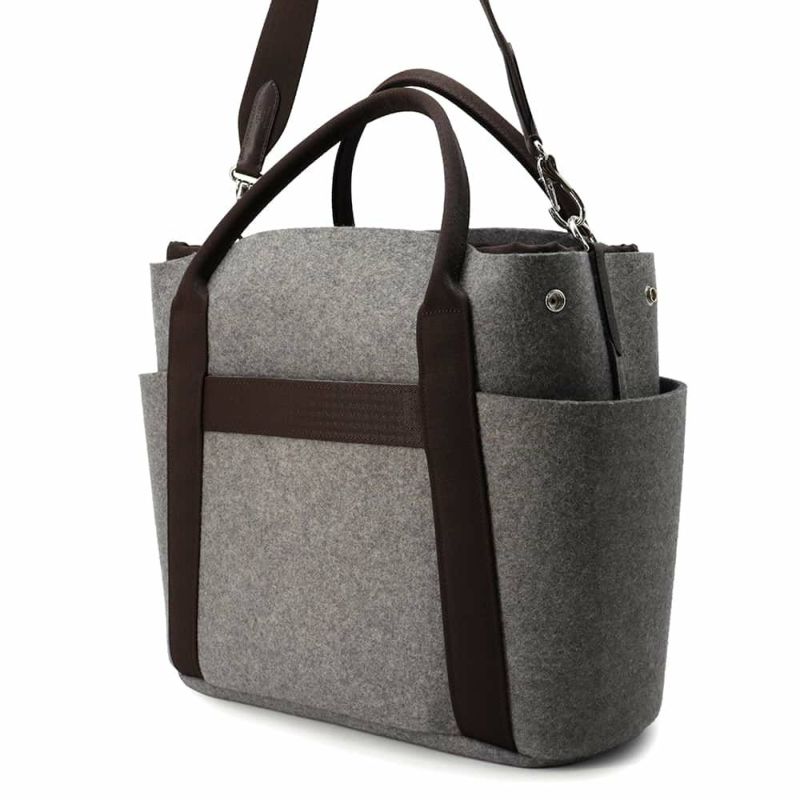 エルメス サックドパンサージュ グルーム SAC DE PANSAGE GROOM グリモワイヤン/ブラウン W刻印 2wayショルダーバッグ