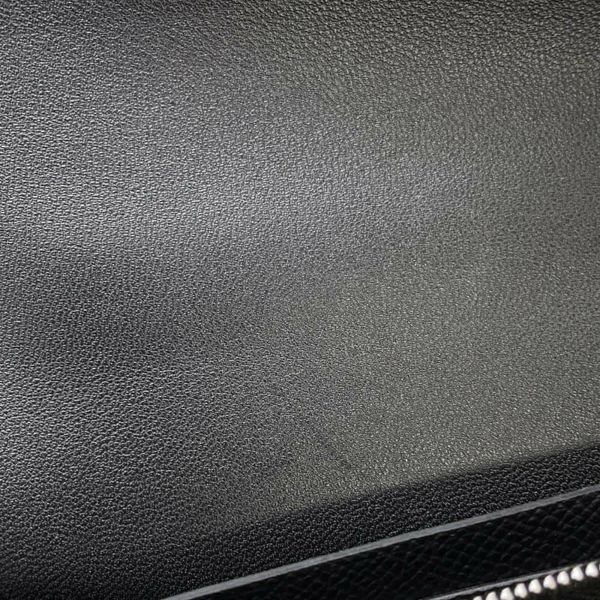 エルメス 長財布 コンスタンス トゥーゴー ロング ブラック/シルバー金具 エプソン W刻印 HERMES 黒
