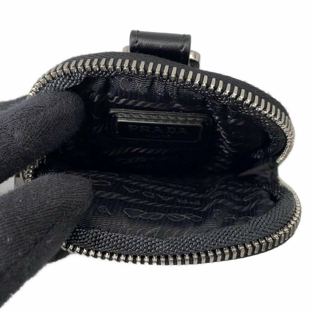 プラダ ロングブーツ モノリス ポーチ付 コンバットブーツ レディースサイズ37 2/1 PRADA 靴 黒