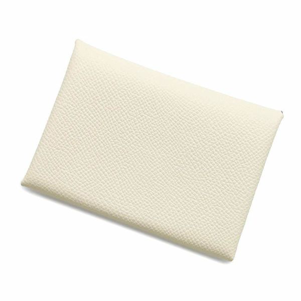 エルメス コインケース カルヴィ デュオ クレ/シルバー金具 エプソン W刻印 財布