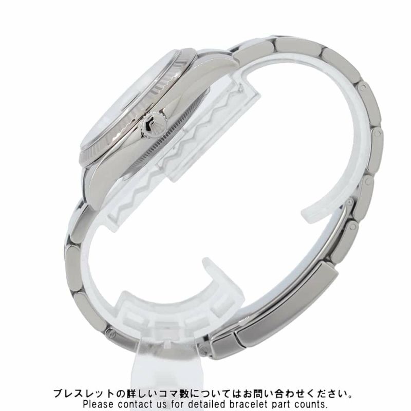 ロレックス デイトジャスト36 SS/K18 10Pダイヤ 116234G ROLEX ブルーホリコン文字盤 コンピューター
