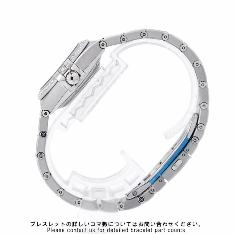 オメガ コンステレーション マンハッタン ダイヤベゼル 131.15.29.20.53.001 OMEGA 腕時計 ブルー文字盤 11Pダイヤ