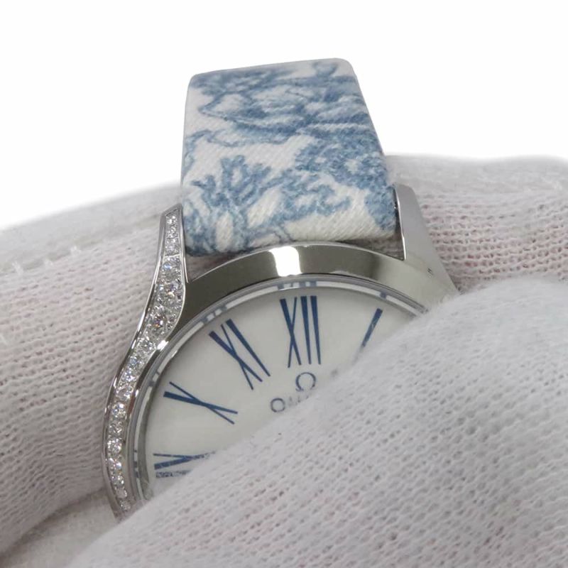 オメガ デ・ヴィル ミニ トレゾア ダイヤ 428.17.26.60.04.001 OMEGA 腕時計 レディース 白文字盤