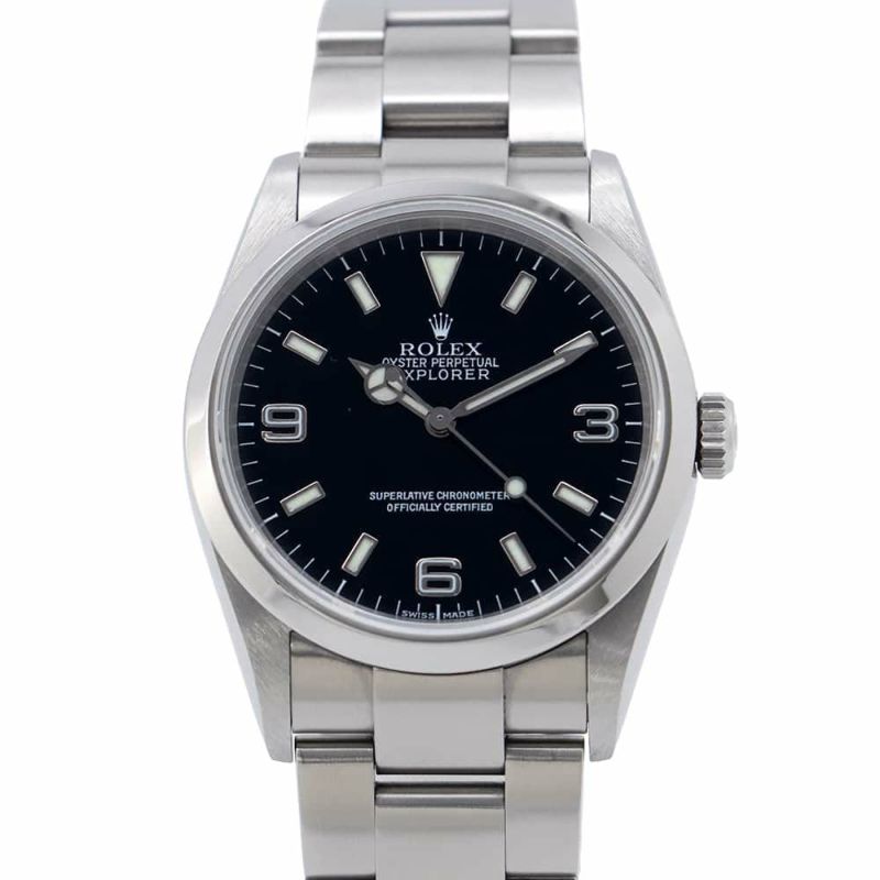 ロレックス エクスプローラー1 K番 114270 ROLEX 腕時計 黒文字盤