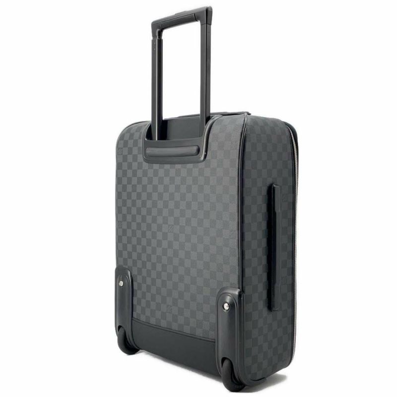 ルイヴィトン キャリーケース ダミエ・グラフィット ペガス55 N23299 LOUIS VUITTON スーツケース 旅行 ブラック 黒