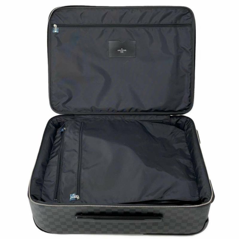 ルイヴィトン キャリーケース ダミエ・グラフィット ペガス55 N23299 LOUIS VUITTON スーツケース 旅行 ブラック 黒