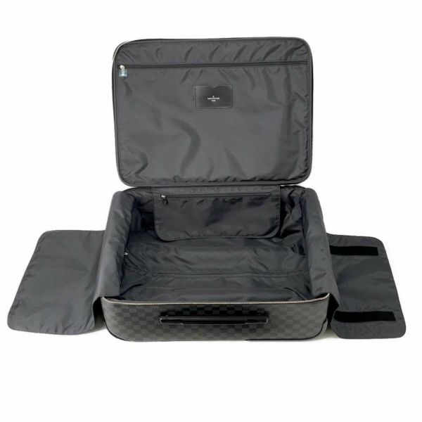 ルイヴィトン キャリーケース ダミエ・グラフィット ペガス55 N23299 LOUIS VUITTON スーツケース 旅行 ブラック 黒