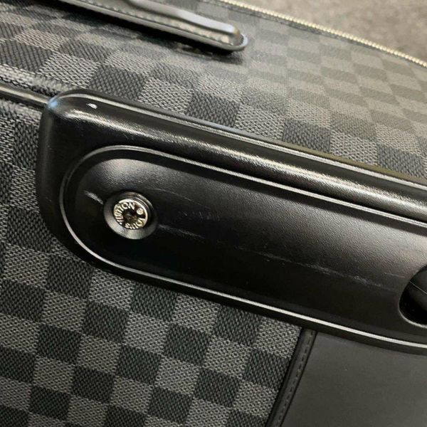 ルイヴィトン キャリーケース ダミエ・グラフィット ペガス55 N23299 LOUIS VUITTON スーツケース 旅行 ブラック 黒